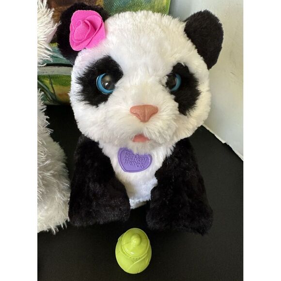 FurReal Friends Baby Panda and‎ GoGo  Moving Talking Toy lot 2013 ~ Animated ~ - Picture 3 of 9